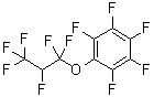结构式 CAS# 845523-35-5, 五氟(1,1,2,3,3,3-六氟丙氧基)苯
