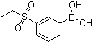 structure of CAS# 845870-47-5, 3-Ethylsulfonylphenylboronic acid