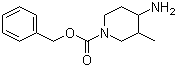 4-Amino-3-methyl-1-piperidinecarboxylic acid benzyl ester molecular structure (CAS 847458-97-3)