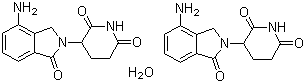 structure of CAS# 847871-99-2, Lenalidomide hemihydrate