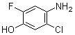 4-Amino-5-chloro-2-fluorophenol molecular structure (CAS 847872-10-0)