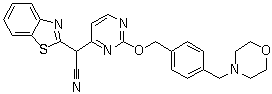 AS 602801 molecular structure (CAS 848344-36-5)