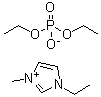 1-Ethyl-3-methylimidazolium diethyl phosphate molecular structure (CAS 848641-69-0)