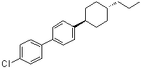 4-Chloro-4'-(trans-4-propylcyclohexyl)-1,1'-biphenyl molecular structure (CAS 84867-99-2)