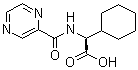 结构式 CAS# 848777-30-0, (alphaS)-alpha-[(吡嗪基羰基)氨基]环己烷乙酸