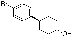 trans-4-(4-Bromophenyl)-cyclohexanol molecular structure (CAS 84892-42-2)