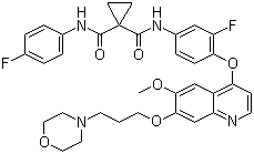 Foretinib molecular structure (CAS 849217-64-7)