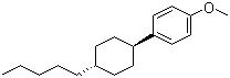 1-Methoxy-4-(trans-4-pentylcyclohexyl)benzene molecular structure (CAS 84952-30-7)