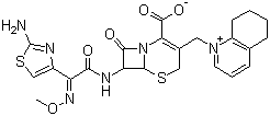 Cefquinome molecular structure (CAS 84957-30-2)