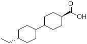 structure of CAS# 84976-67-0, trans-4-Ethyl-(1,1-bicyclohexyl)-4-carboxylic acid