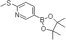 2-Methylthiopyridine-5-boronic acid pinacol ester molecular structure (CAS 849934-89-0)