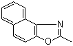 2-甲基-beta-萘并噁唑分子结构 (CAS 85-15-4)