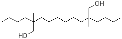 2,9-Dibutyl-2,9-dimethyl-1,10-decanediol molecular structure (CAS 85018-65-1)
