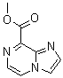 结构式 CAS# 850349-42-7, 咪唑并[1,2-a]吡嗪-8-羧酸甲酯