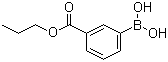 结构式 CAS# 850568-78-4, 3-(丙氧基羰基)苯硼酸