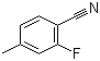2-Fluoro-4-methylbenzonitrile molecular structure (CAS 85070-67-3)