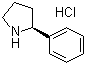 结构式 CAS# 851000-46-9, (R)-3-苯基吡咯烷盐酸盐