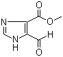结构式 CAS# 85110-06-1, 5-醛基咪唑-4-甲酸甲酯