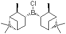 结构式 CAS# 85116-37-6, (-)-二异松蒎基氯硼烷