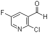 structure of CAS# 851484-95-2, 2-Chloro-5-fluoropyridine-3-carbaldehyde;2-Chloro-5-fluoro-3-formylpyridine