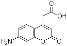 7-Amino-4-carboxymethylcoumarin molecular structure (CAS 85157-21-7)