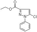 structure of CAS# 85174-68-1, 5-Chloro-1-phenyl-1H-pyrazole-3-carboxylic acid ethyl ester