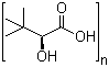 (2S)-2-Hydroxy-3,3-dimethylbutanoic acid homopolymer molecular structure (CAS 851866-86-9)