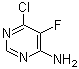 结构式 CAS# 851984-15-1, 6-氯-5-氟嘧啶-4-胺