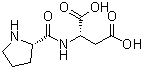structure of CAS# 85227-98-1, L-Prolyl-L-aspartic acid