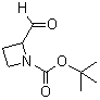 结构式 CAS# 852324-38-0, 2-甲酰基吖丁啶-1-羧酸叔丁基酯