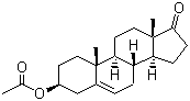 结构式 CAS# 853-23-6, 醋酸去氢表雄酮; 去氢表雄酮醋酸酯