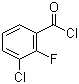 结构式 CAS# 85345-76-2, 3-氯-2-氟苯甲酰氯