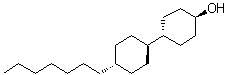 (trans,trans)-4'-Heptyl-[1,1'-bicyclohexyl]-4-ol molecular structure (CAS 85348-43-2)
