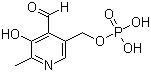 structure of CAS# 853645-22-4, Pyridoxal 5'-phosphate;3-Hydroxy-2-methyl-5-([phosphonooxy]methyl)-4-pyridinecarboxaldehyde