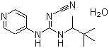 structure of CAS# 85371-64-8, Pinacidil;(+/-)-N-Cyano-N'-4-pyridinyl-N''-(1,2,2-trimethylpropyl)guanidine
