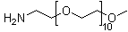 2,5,8,11,14,17,20,23,26,29,32-Undecaoxatetratriacontan-34-amine molecular structure (CAS 854601-60-8)