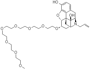 Naloxegol molecular structure (CAS 854601-70-0)