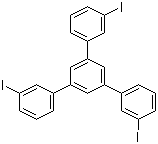 1,3,5-Tris(3-iodophenyl)benzene molecular structure (CAS 855239-61-1)