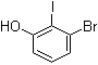 3-Bromo-2-iodophenol molecular structure (CAS 855836-52-1)