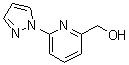 结构式 CAS# 857283-81-9, 6-(1H-吡唑-1-基)-2-吡啶甲醇