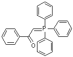 structure of CAS# 859-65-4, (Benzoylmethylene)triphenylphosphorane;SKF 45359; Triphenylphosphoranylideneacetophenone; alpha-(Triphenylphosphoranylidene)acetophenone