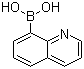 结构式 CAS# 86-58-8, 喹啉-8-硼酸