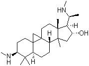 Cyclovirobuxin D molecular structure (CAS 860-79-7)