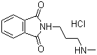 结构式 CAS# 861018-76-0, N-(3-甲氨基丙基)酞酰亚胺盐酸盐
