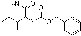 [(1S,2S)-1-(Aminocarbonyl)-2-methylbutyl]carbamic acid phenylmethyl ester molecular structure (CAS 86161-49-1)