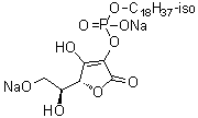 L-Ascorbic acid 2-(isooctadecyl hydrogen phosphate) disodium salt molecular structure (CAS 862501-99-3)