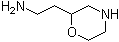 2-Morpholineethanamine molecular structure (CAS 863012-89-9)