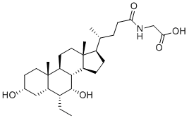 Glyco Obeticholic Acid molecular structure (CAS 863239-60-5)