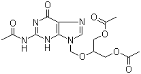 三乙酰更昔洛韦分子结构 (CAS 86357-14-4)