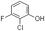 结构式 CAS# 863870-86-4, 2-氯-3-氟苯酚